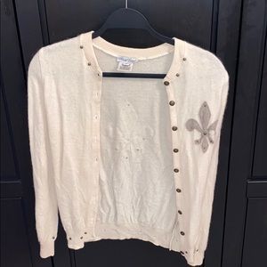 Deborah Lindquist 100% cashmere cardigan